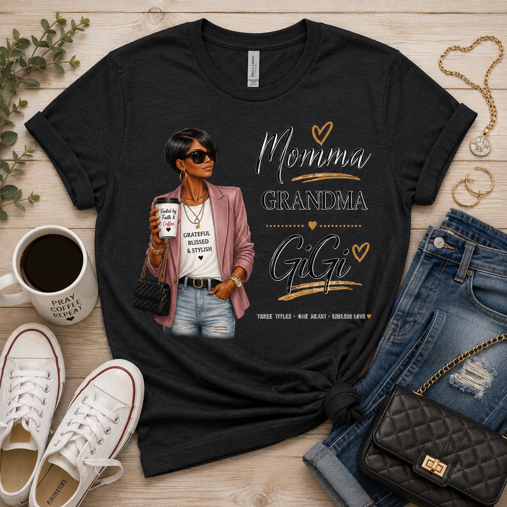 Three Titles Momma Graphic Tee for Women