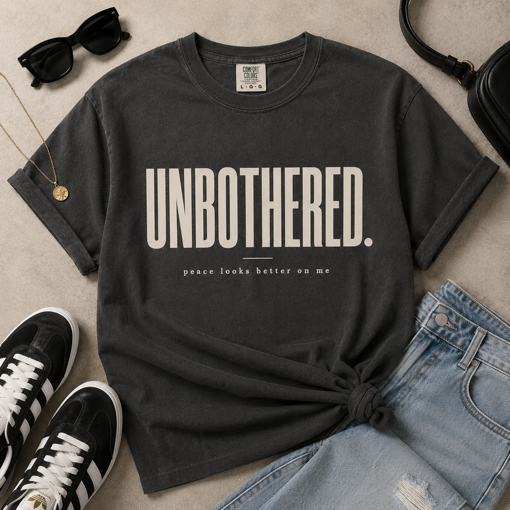 Unbothered Graphic Tee for Women