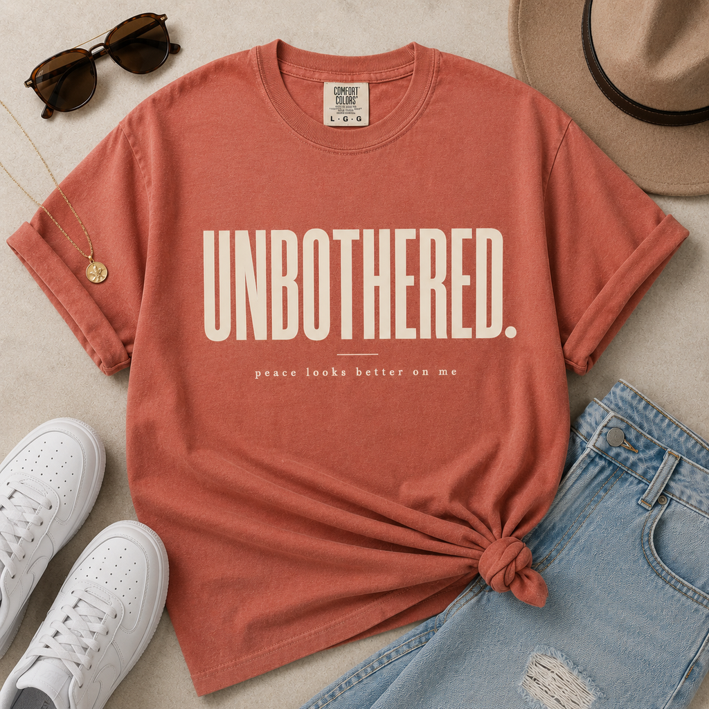 Unbothered Graphic Tee for Women