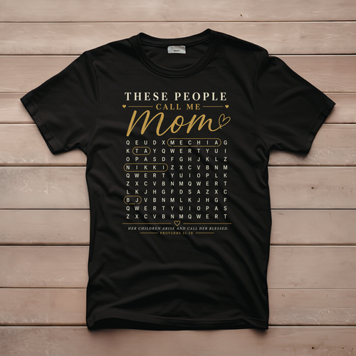 These People Call Me Mom Custom Shirt